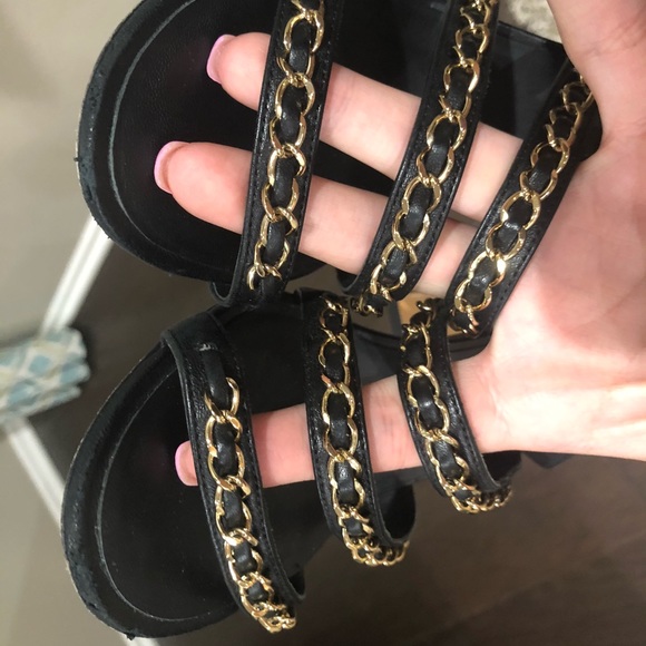 Traded✨chanel 37.5 Chain Leather strappy block - Picture 10 of 13